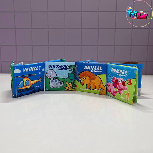 کتاب حمام کودک ضدآب | مجموعه 6 عنوان آموزشی نوزاد و نوپا