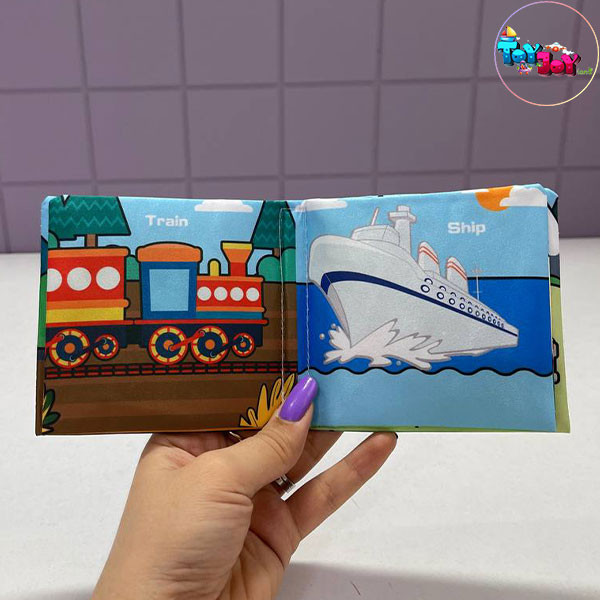 کتاب حمام کودک ضدآب | مجموعه 6 عنوان آموزشی نوزاد و نوپا