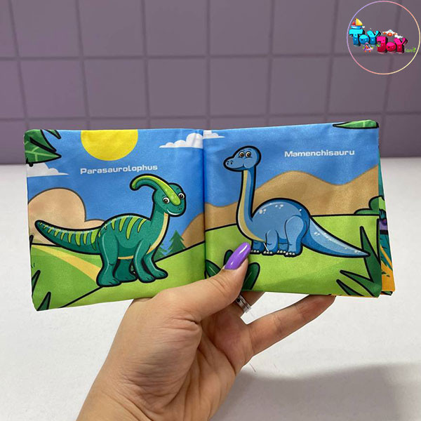 کتاب حمام کودک ضدآب | مجموعه 6 عنوان آموزشی نوزاد و نوپا