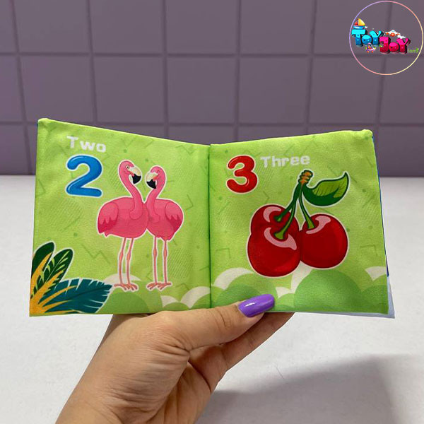 کتاب حمام کودک ضدآب | مجموعه 6 عنوان آموزشی نوزاد و نوپا