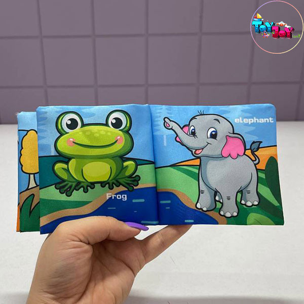 کتاب حمام کودک ضدآب | مجموعه 6 عنوان آموزشی نوزاد و نوپا