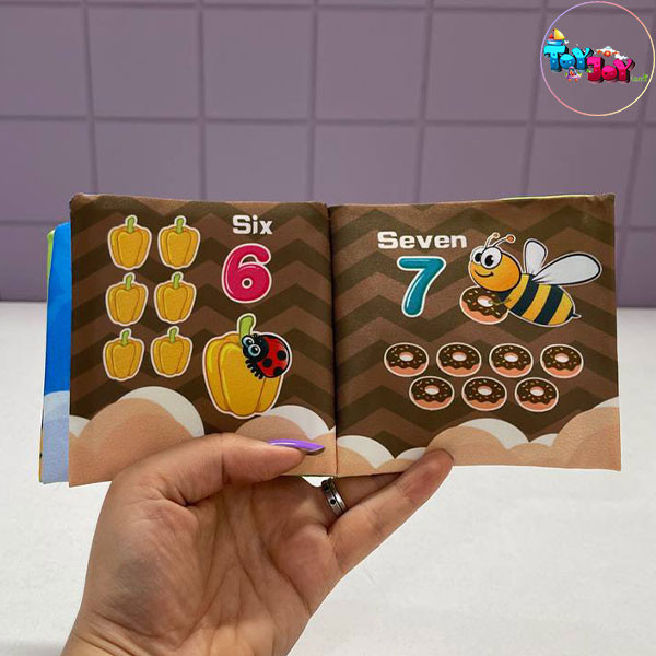 کتاب حمام کودک ضدآب | مجموعه 6 عنوان آموزشی نوزاد و نوپا