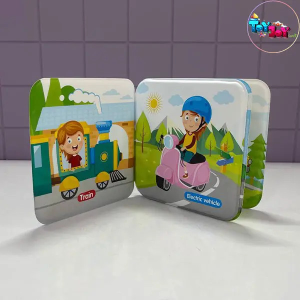 کتاب حمام کودک طرح کریسمس و وسایل نقلیه برند Shu Tong | سوتدار و ضدآب