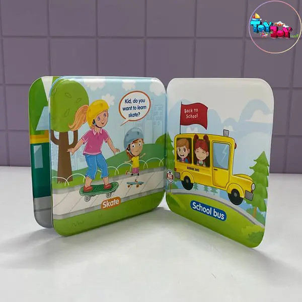 کتاب حمام کودک طرح کریسمس و وسایل نقلیه برند Shu Tong | سوتدار و ضدآب