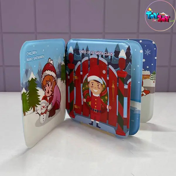 کتاب حمام کودک طرح کریسمس و وسایل نقلیه برند Shu Tong | سوتدار و ضدآب