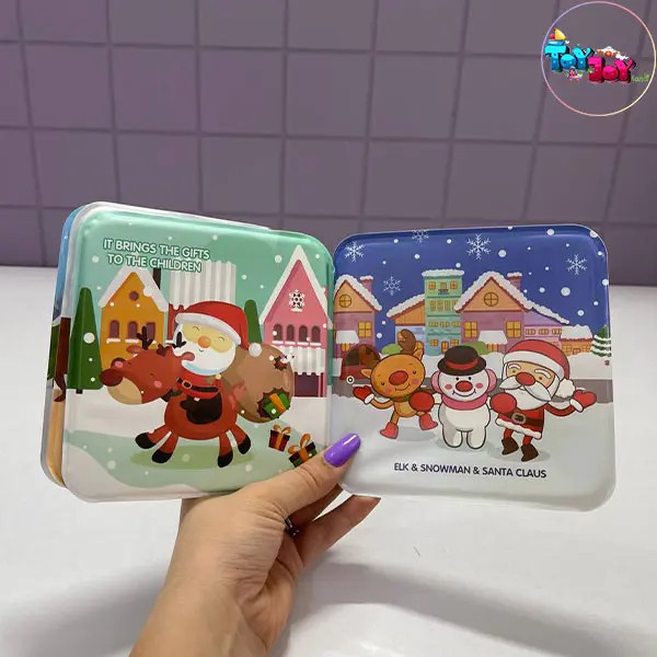 کتاب حمام کودک طرح کریسمس و وسایل نقلیه برند Shu Tong | سوتدار و ضدآب