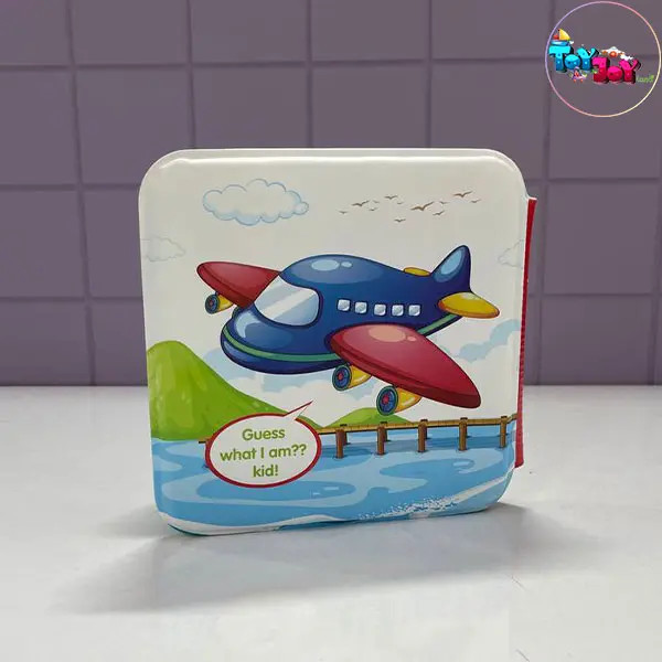 کتاب حمام کودک طرح کریسمس و وسایل نقلیه برند Shu Tong | سوتدار و ضدآب