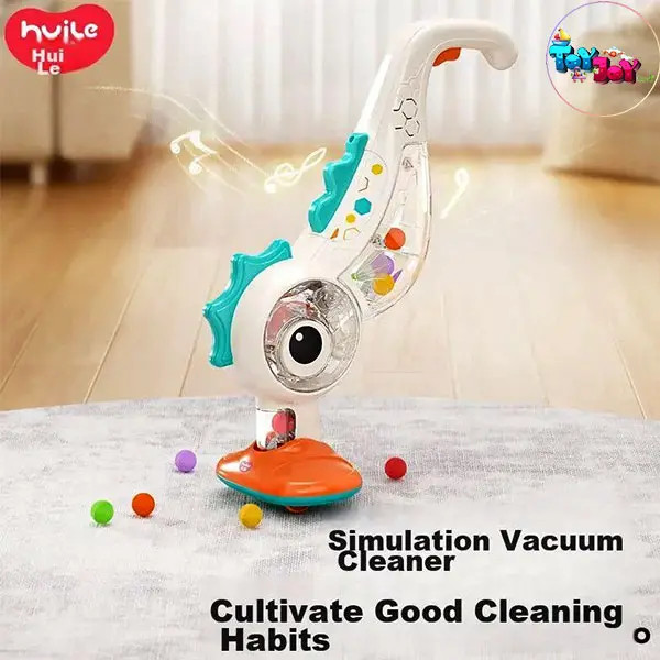 جاروبرقی اسباببازی هولا مدل Helper | با صدای واقعی و مکش نمایشی