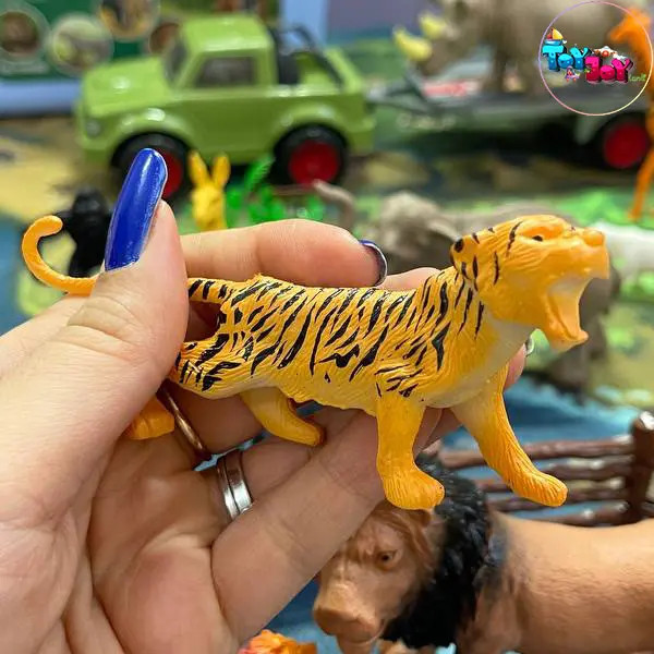 ست حیوانات جنگل سطلی آموزشی کودک