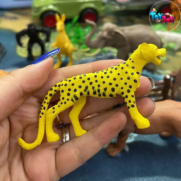 ست حیوانات جنگل سطلی آموزشی کودک