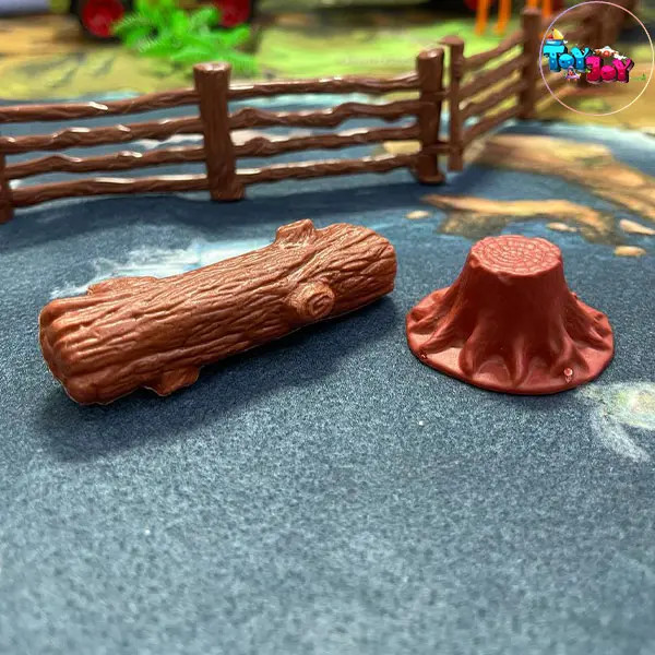 ست حیوانات جنگل سطلی آموزشی کودک