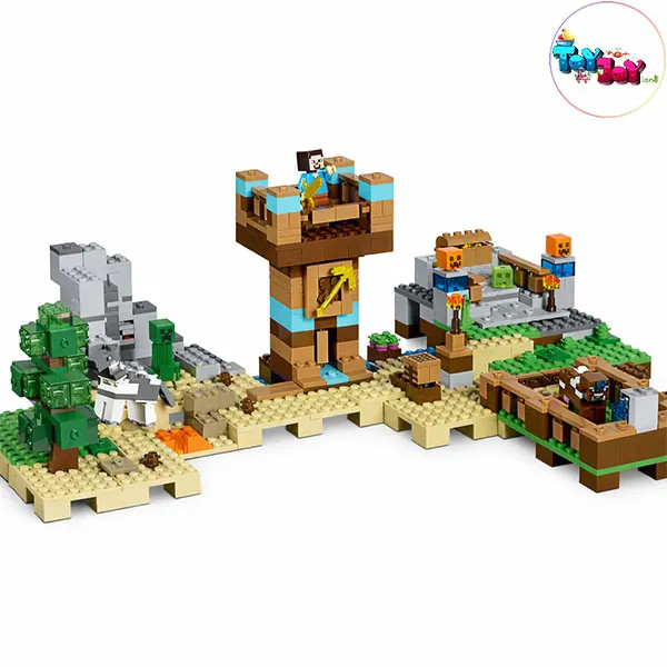 لگو ماینکرافت ۶۰۵ تکه مدل 3117 برند AMT