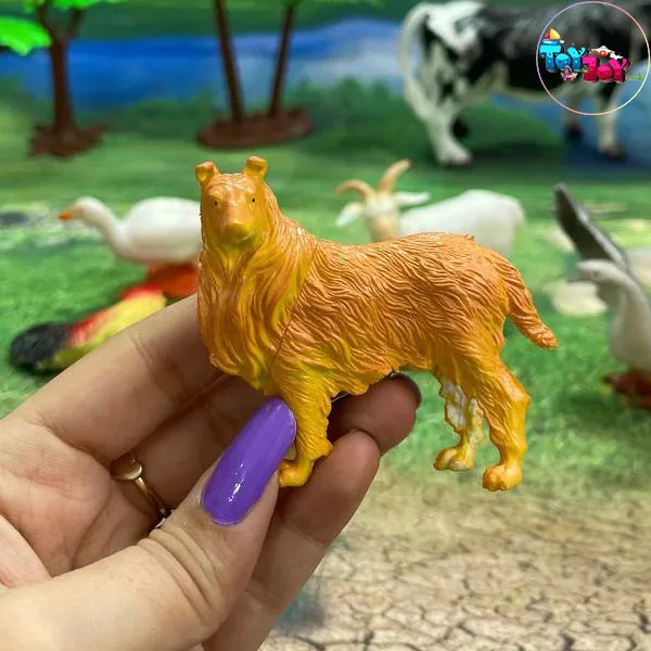 ست حیوانات مزرعه کیفی UCOKTOYS همراه با سفره بازی بزرگ
