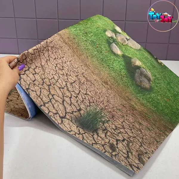 ست حیوانات مزرعه کیفی UCOKTOYS همراه با سفره بازی بزرگ