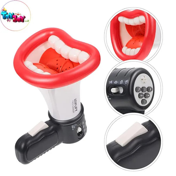 بلندگو اسباب بازی تغییر صدا و ضبط صدای کودک