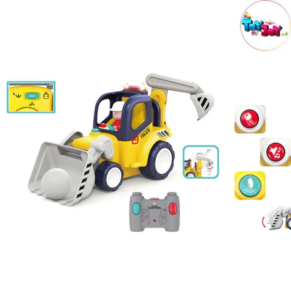 اسباب بازی لودر کنترلی موزیکال هولا تویز مدل HA9988