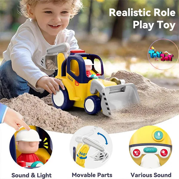 اسباب بازی لودر کنترلی موزیکال هولا تویز مدل HA9988