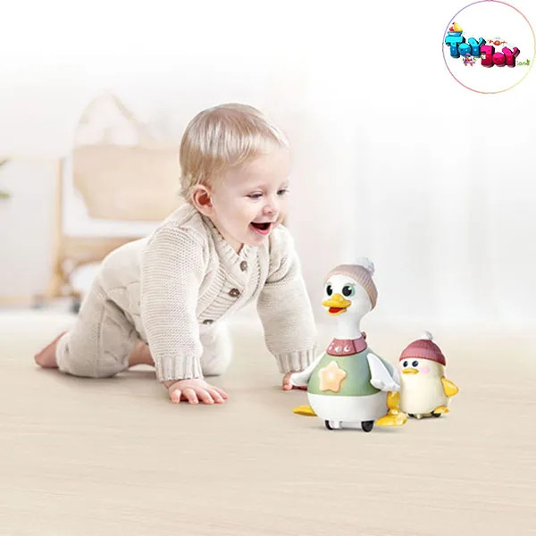 اسباب بازی اردک و جوجه موزیکال و حرکتی هولا تویز