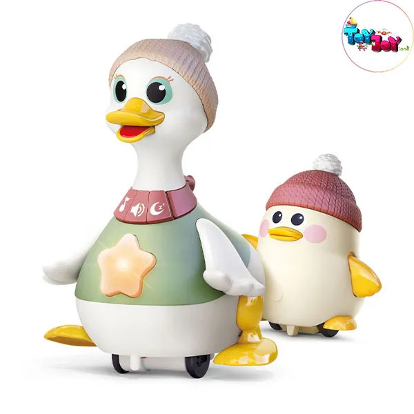 اسباب بازی اردک و جوجه موزیکال و حرکتی هولا تویز