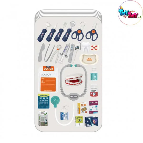 ست پزشکی کودک ترولی پزشکی کد 660-92 با 26 قطعه