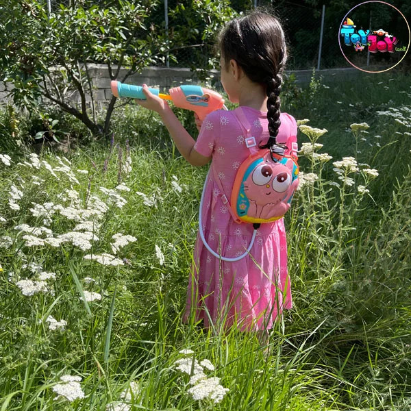 تفنگ آب پاش کولهای صورتی مدل 1030-50