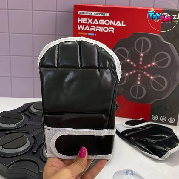 صفحه بوکس دیواری هوشمند شارژی مدل Hexagonal Warrior