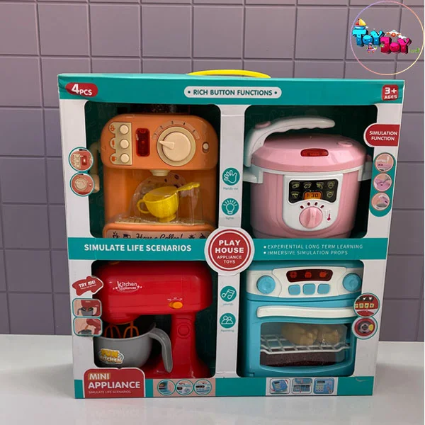 ست اسباب بازی لوازم آشپزخانه ۴ تکه Play House