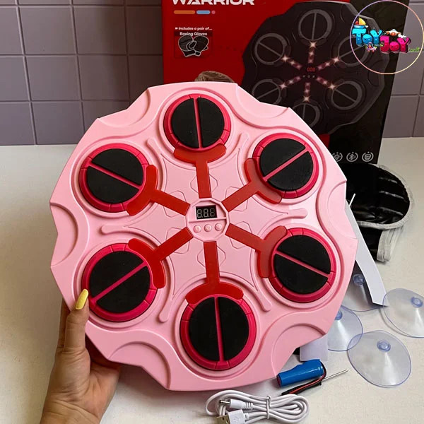 صفحه بوکس دیواری هوشمند شارژی مدل Hexagonal Warrior