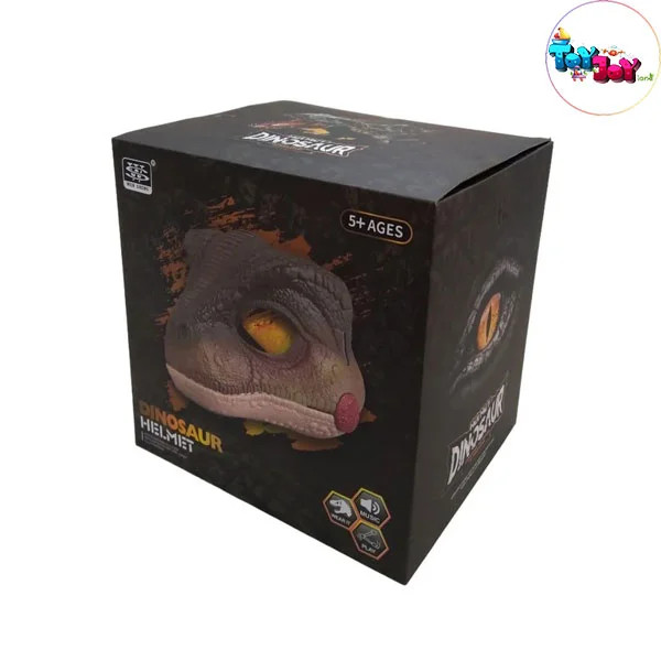 ماسک دایناسور تیرکس چراغدار و صوتی با فک متحرک کد 5502