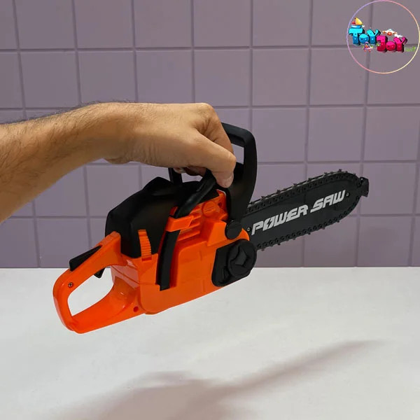 ست ابزار نجاری و اره زنجیری اسباب بازی کودک