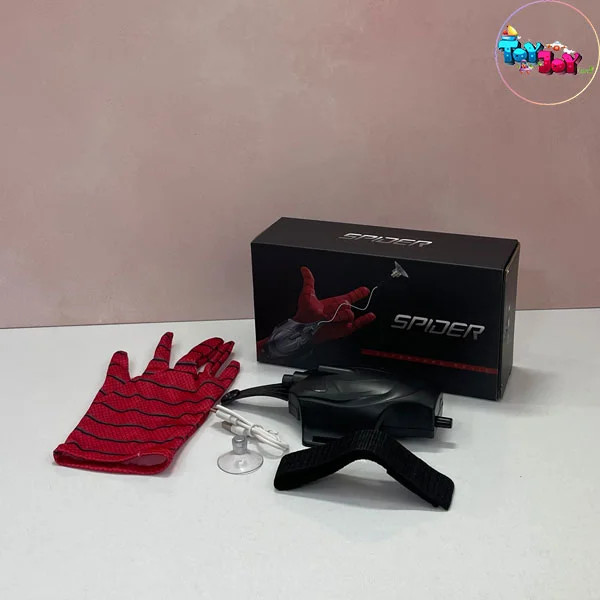 دستکش پرتاب تار شارژی اسپایدرمن مدل MK007