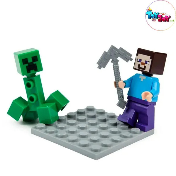 لگو ماینکرافت استیو و کریپر